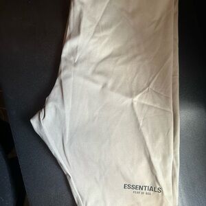 Essentials Fear of God Light Beige Trousers